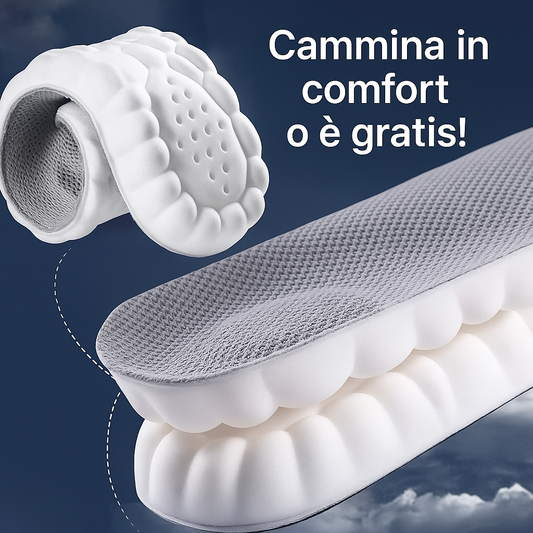 ArcInsoles- Solette in Memory Foam con supporto per l'arco plantare per donne e uomini