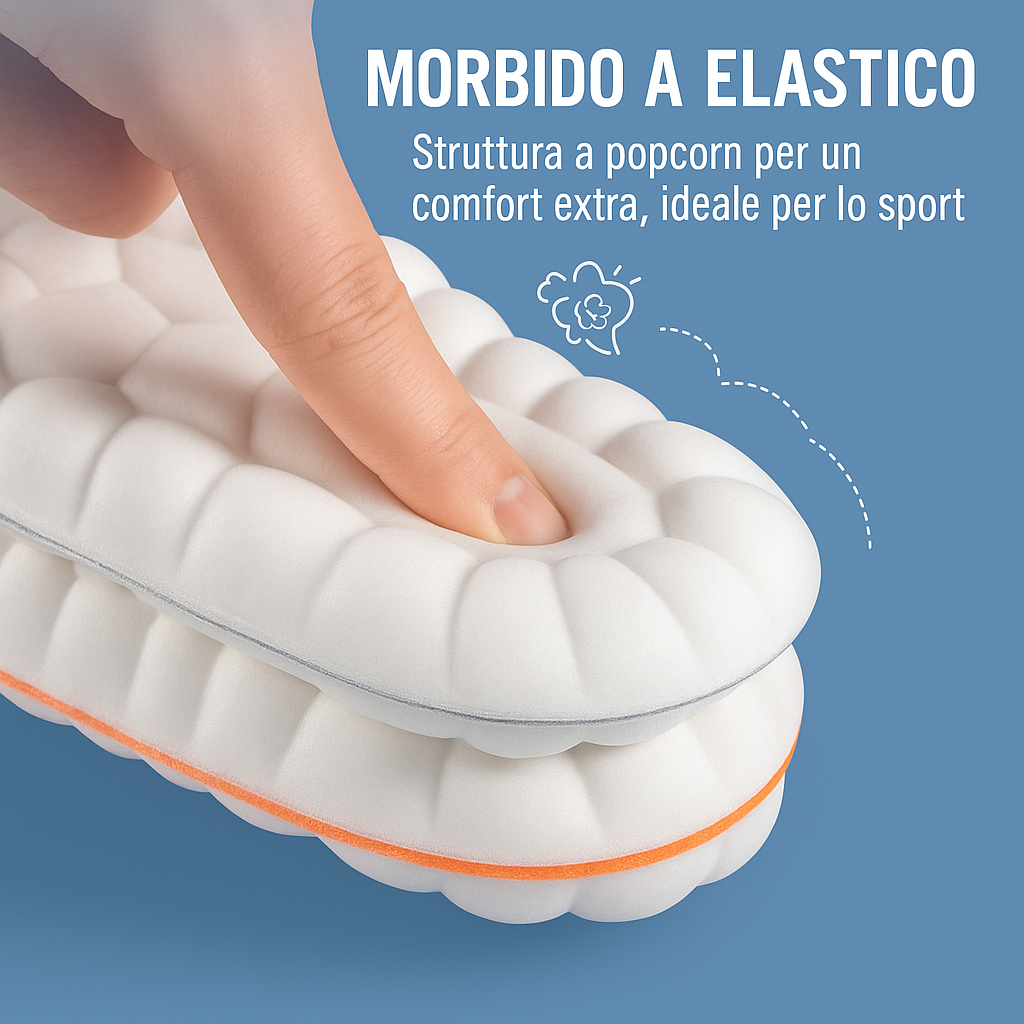 ArcInsoles- Solette in Memory Foam con supporto per l'arco plantare per donne e uomini